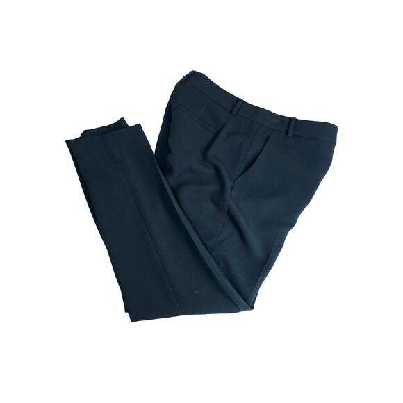 Tibi Womens Pants Black Size 10 Dress Pants Trousers Lightweight